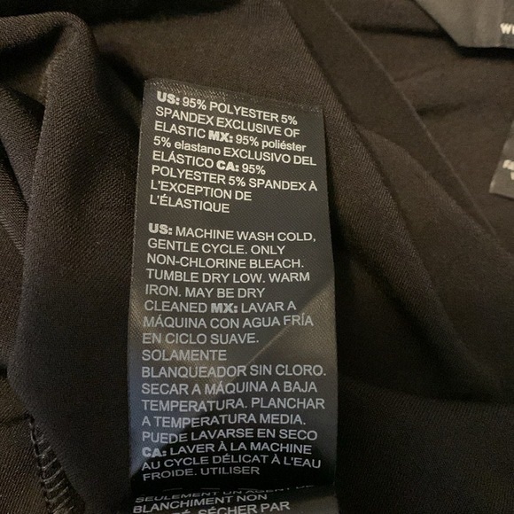 White House Black Market Dress Black Mini V
Neckline Elastic Waist Size Medium - Picture 9 of 9